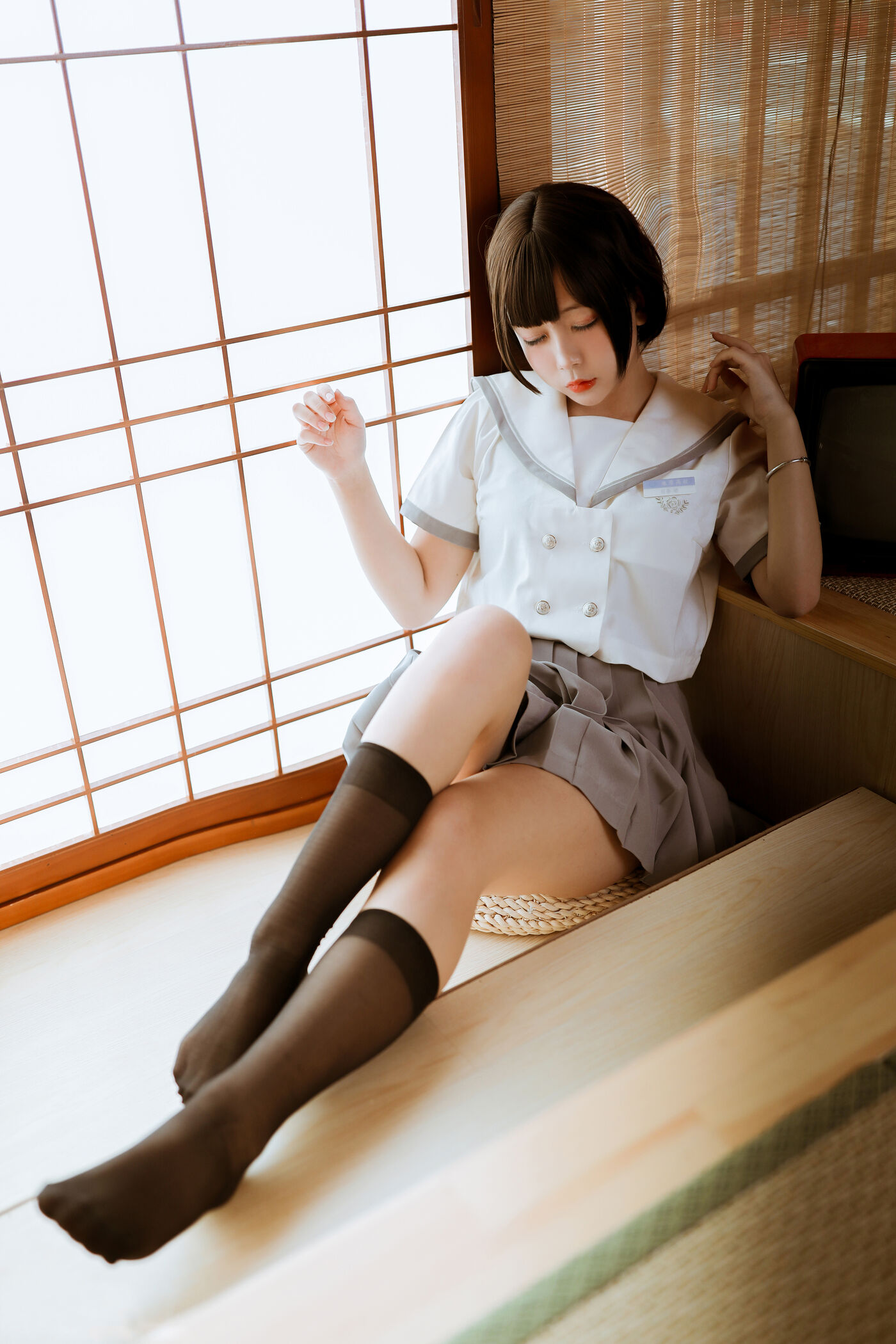 日奈娇 NO.010 和风jk[50P]插图8
